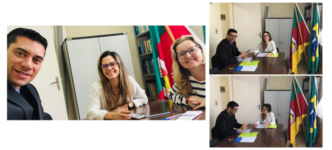 Presidência do CRA-RS cumpre agenda de reunião e visitas em Pelotas